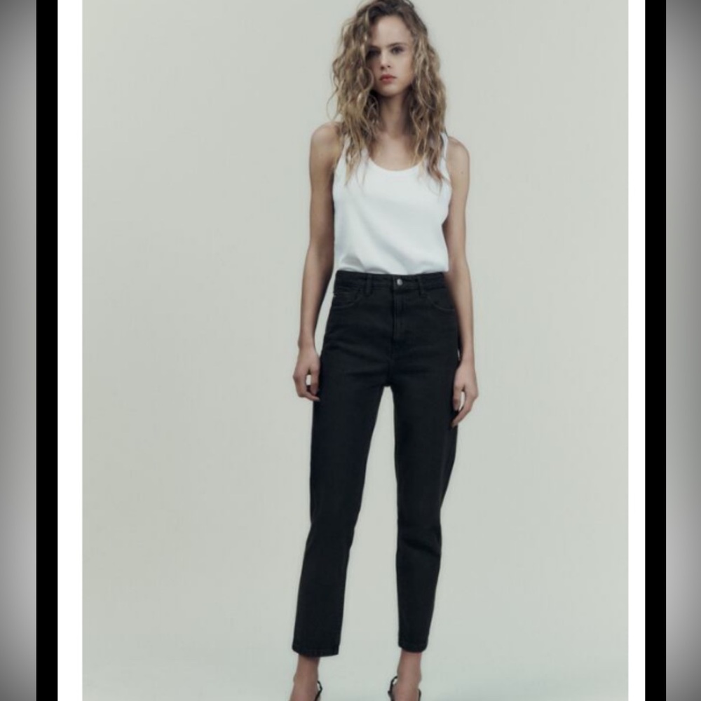 ZARA Women's Black Jeans Size 4